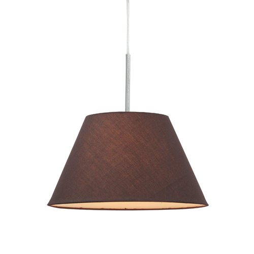 Pendant Light Fabric Eccas Coffee 30.5 x 140cm