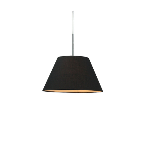 Pendant Light Fabric Eccas Black 30.5 x 140cm