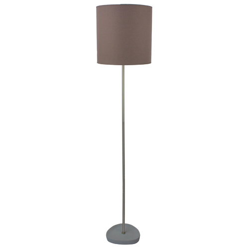 Luminite Cement Base Floor Lamp Lara Chocolate D 30 x H 147cm