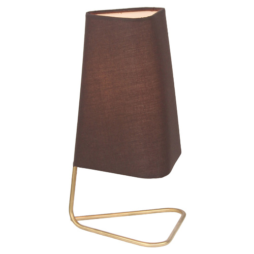 Luminite Soft Glow Table Lamp Tina Chocolate or Copper 14 x 13 x 26cm