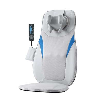 Full Back Massage Cushion 3D Kneading Heated Seat Massager for Home Car