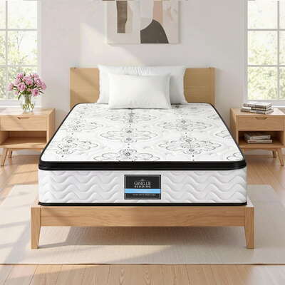 30cm Pocket Spring Mattress Medium Firm Foam Euro Top King Single