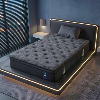 Single Mattress 34cm Pocket Spring Gel Memory Foam | EXTG