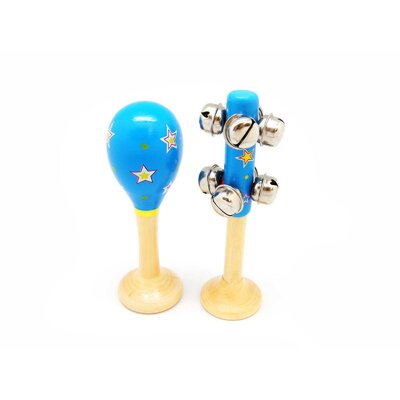 SM STAR MARACA & BELLSTICK SET