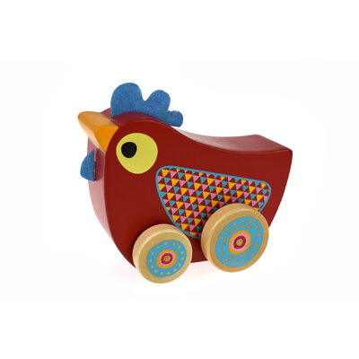 CHICKEN WIND N WALK MUSIC BOX