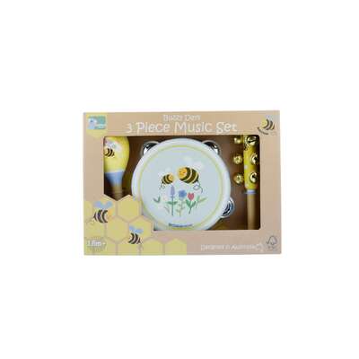 Buzzy Days Bee 3Pcs Musical Set