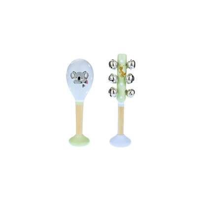 Bush buddies australian animals maraca & bellstick set
