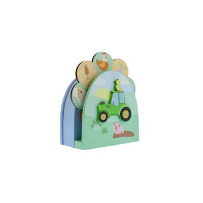 Musical Farm Toy Spinner