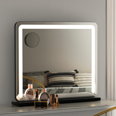 Makeup Mirror With Light Hollywood Vanity Led Tabletop Mirrors 50X60Cm