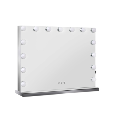Makeup Mirror 58X46Cm Hollywood With Light Vanity Dimmable Wall 15 Led