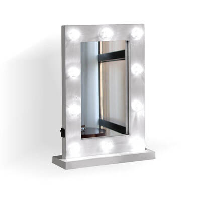 Hollywood LED Vanity Mirror Light Kit for Makeup Dressing Table White