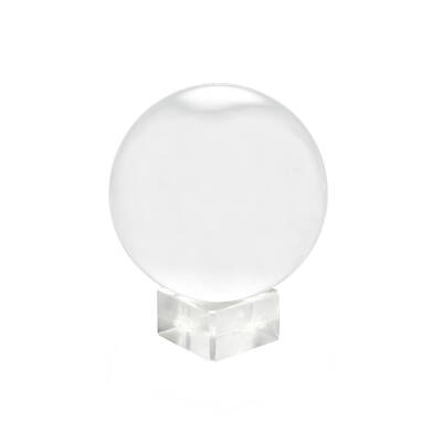 Clear Glass Healing Crystal Ball