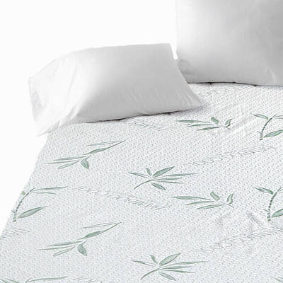 King Single Fully Fitted Waterproof Breathable Bamboo Mattress Protector