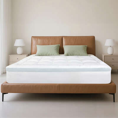 Memory Foam Mattress Topper 8cm Thick 137x190x8cm