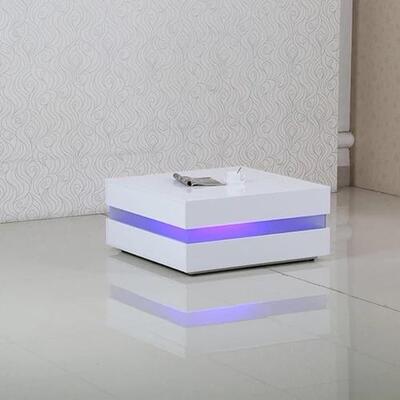 Latest LED Light Modern Coffee Table exclusive 