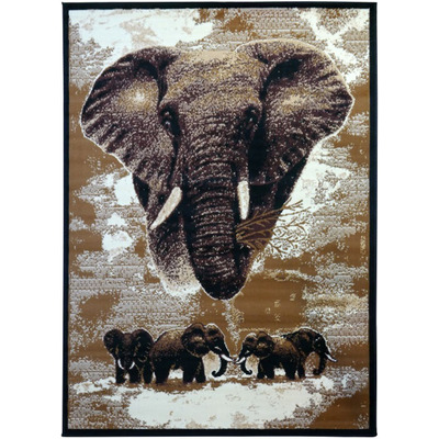 Dark elephant modern quality rug b24630/904
