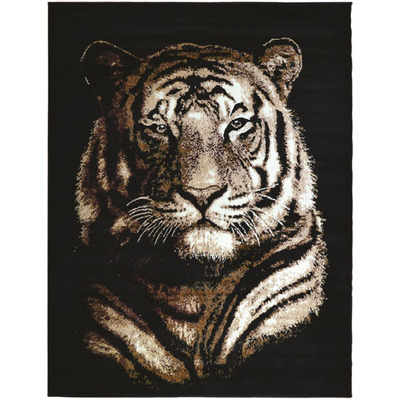 Dark tigerhead modern quality rug b24632/904
