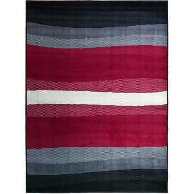 Dark grey modern quality rug b43541/505 