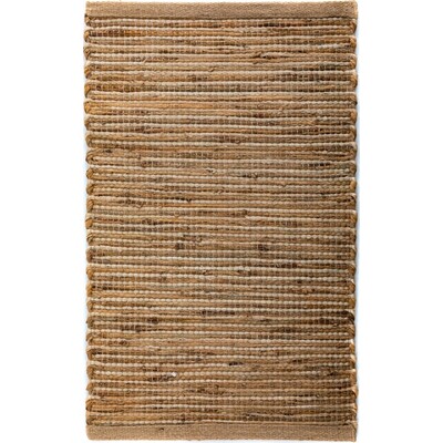 100% natural jute rug bchief/natural 