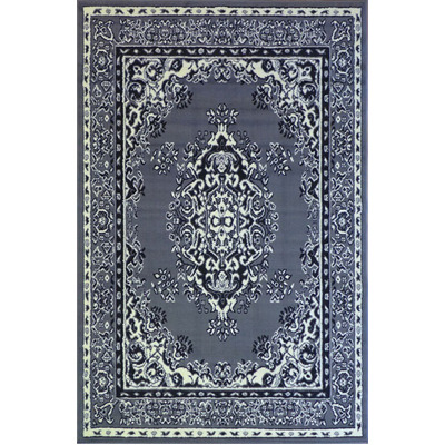Grey traditional quality rug c17135/506