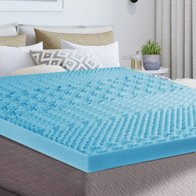 7-Zone Cool Gel Memory Foam Bamboo Removable Cover 8CM Queen
