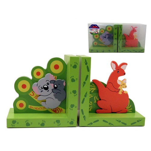 KOALA AND KANGAROO BOOKEND