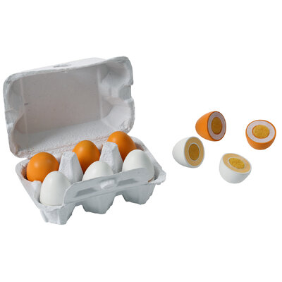 WOODEN EGG 6 PACK  JOINED