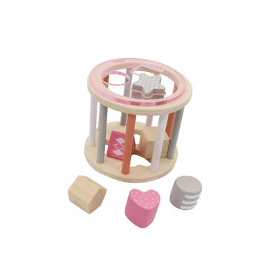 CALM & BREEZY ROLLING SHAPE SORTER PINK 