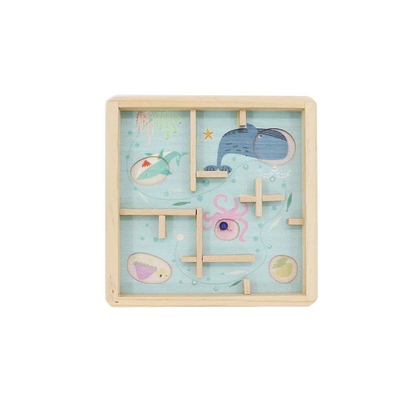 Wooden Sea Animal Labyrinth