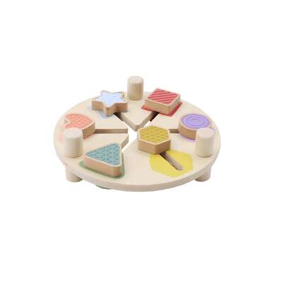 Wooden shape & colour match table
