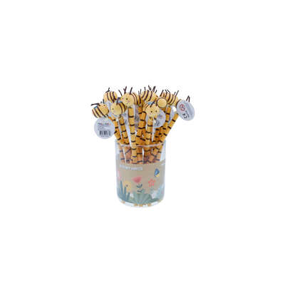 Wooden bee multi colour pencil