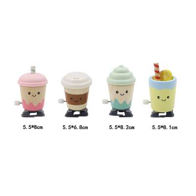 Wooden Walking Toy Set 4.5x4.5x8cm