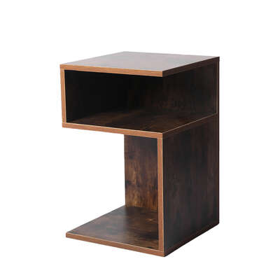 Contemporary Bedside Tables Drawers Side Table Oak - Sleek Modern Look