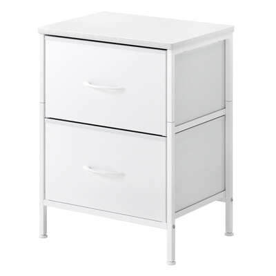 Versatile Bedside Table Storage Nightstand Bedroom Storage - Sleek