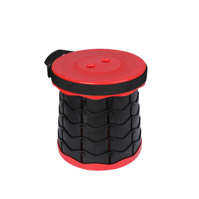 Outdoor camping Folding Chair Portable stool -Red