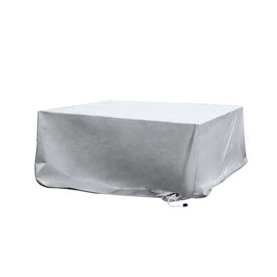 Ergonomic Outdoor Furniture Cover Waterproof Silver 20cm Extension