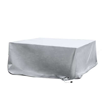 Luxury Outdoor Furniture Cover Waterproof Silver 15cm - Wood Finish