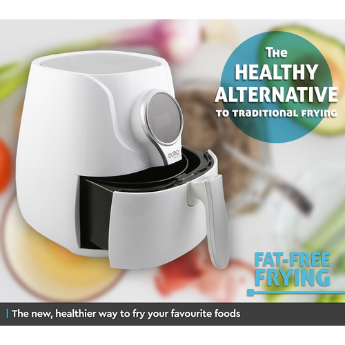 White Digital Air Fryer 3.2L 1400w