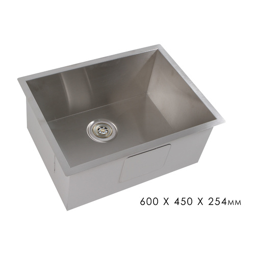 Premium Handmade Stainless Steel Sink - 60x45cm