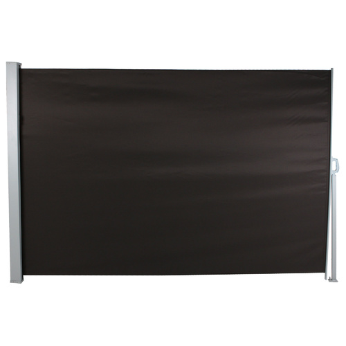 Retractable Side Awning Grey 1.8 x 3m