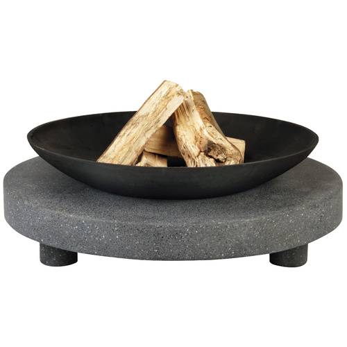 Fire Pit Granito Stone Base 70 x 13.2cm with bowl 59 x 12cm