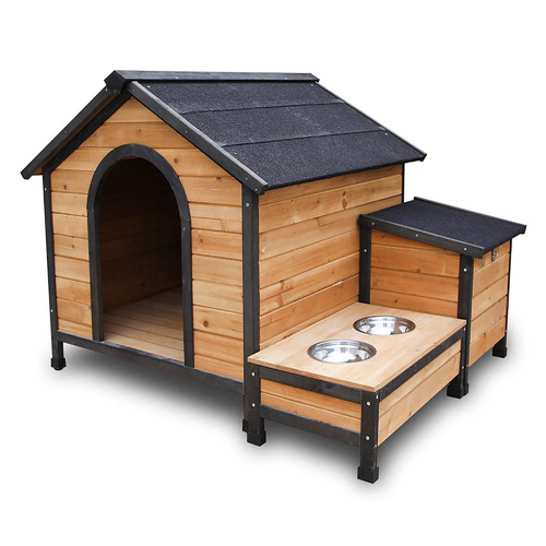 Extra Large Pet Dog Kennel Timber House Wooden Cabin 