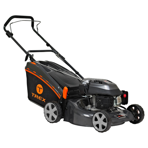 Trex Hand Push Lawn Mower 169cc 18 Inch 