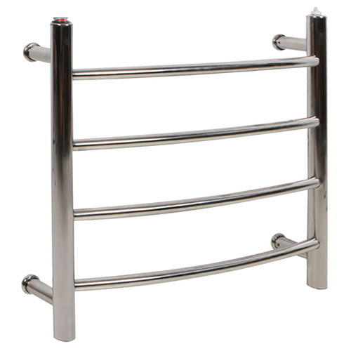 4 Ring Electric Heated S/S Towel Rack 220-240V Mounted