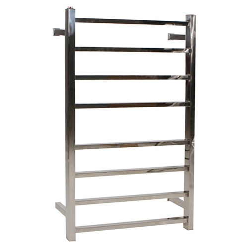 8 Ring Electric Heated S/S Towel Rack 220-240V Mounted