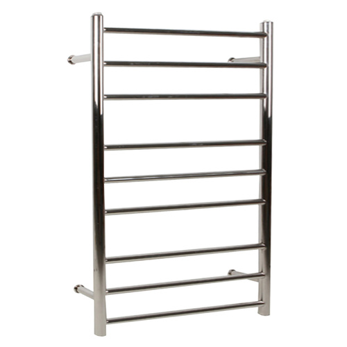 9 Ring Electric Heated S/S Towel Rack 220-240V Mounted