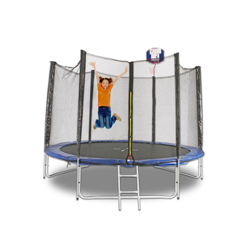 Trampoline 12ft/3.6m with Ladder and Basketball Hoop