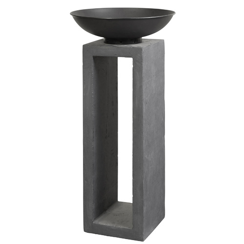 Granite Fibre Lite Fire Bowl Long 50 x 106 x 50cm