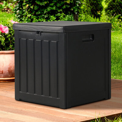 80L Outdoor Storage Box Toy Tool Shed