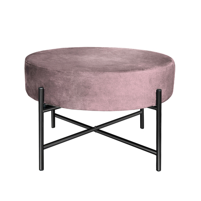 Foot Stool Ottoman Footstool Pink